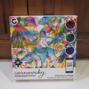Ocean Jigsaw Puzzle Carnovsky 500 piece by Ginger Fox